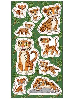 Opakowanie Naklejki Tygrysy