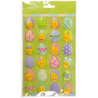 Opakowanie Naklejki wielkanocne 3D MIX