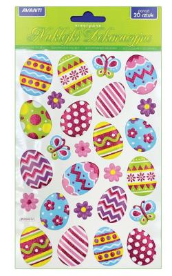 Opakowanie Naklejki Wielkanocne V1