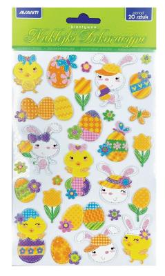 Opakowanie Naklejki Wielkanocne V4