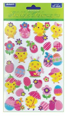 Opakowanie Naklejki Wielkanocne V5