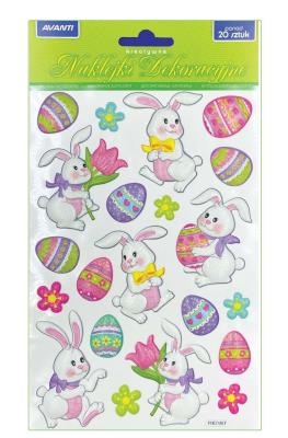 Opakowanie Naklejki Wielkanocne V6