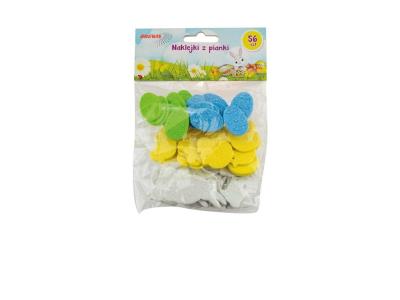 Opakowanie Naklejki wielkanocne z pianki 56szt
