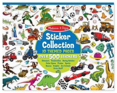 Naklejki wielokrotnego użytku - Blue. Wydawca: Melissa & Doug. SmakLiter.pl Opakowanie Naklejki wielokrotnego użytku - Blue