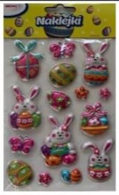 Opakowanie Naklejki wypukłe pop-up