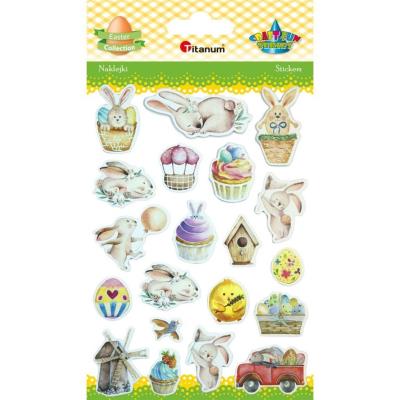 Opakowanie Naklejki wypukłe Wielkanoc 20szt