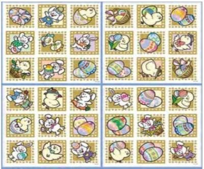 Opakowanie Naklejki z brokatem