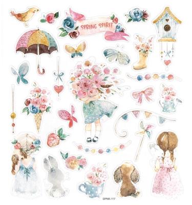 Opakowanie Naklejki z brokatem marisella & me 28szt