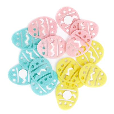 Opakowanie Naklejki z filcu ażurowe jajka 3,5 cm 15 szt.