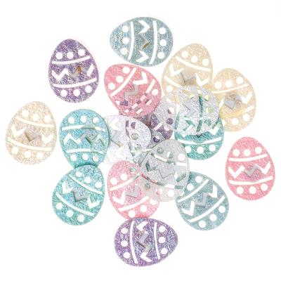 Opakowanie Naklejki z filcu opalizujące jajka 18 szt.