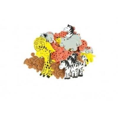 Opakowanie Naklejki z pianki ZOO 48szt