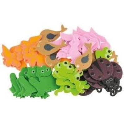 Opakowanie Naklejki z pianki zwierzęta 40szt