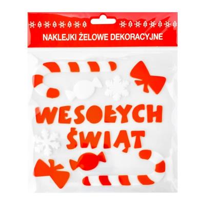 Opakowanie Naklejki żelowe Cukierki