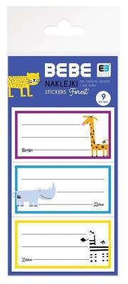 Opakowanie Naklejki zeszyty 9sBB KIDS12x