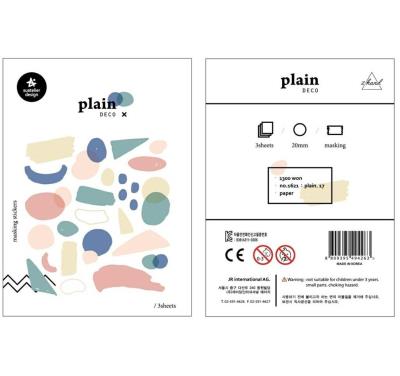 Opakowanie Naklejki Znaczniki #17 Mozaika 3 ark.