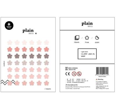 Opakowanie Naklejki Znaczniki #62 Kwiaty 3 ark.