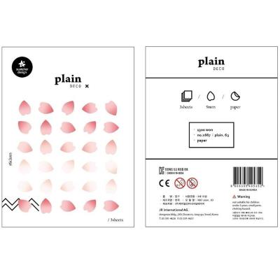 Opakowanie Naklejki Znaczniki #63 Płatki 3 ark.