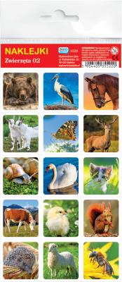Opakowanie Naklejki. Zwierzęta