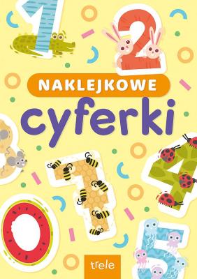 Okładka książki Naklejkowe cyferki. Naklejkowa szkoła