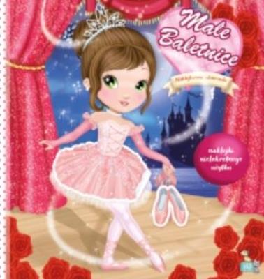 Okładka książki Naklejkowe ubieranki - Małe baletnice