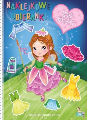 Okładka książki Naklejkowe ubieranki. Małe wróżki