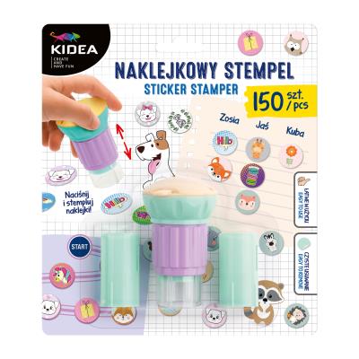 Opakowanie Naklejkowy stempel KIDEA