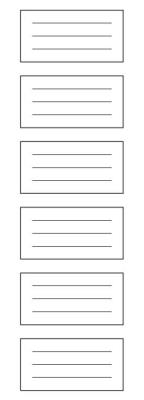 Opakowanie Nalepki na zeszyt NSN01