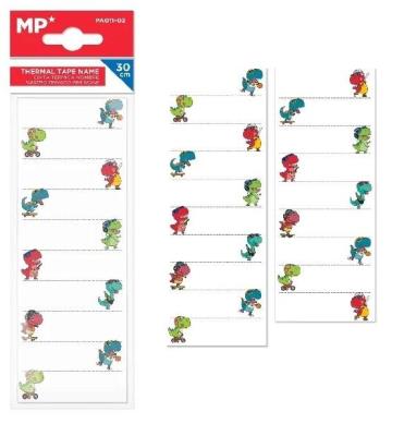 Opakowanie Naprasowanka do podpisywania ubrań Dinozaury