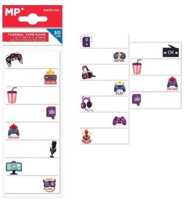 Opakowanie Naprasowanka do podpisywania ubrań Game