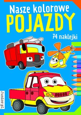 Okładka książki Nasze kolorowe pojazdy