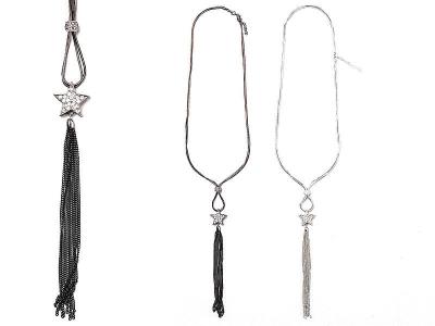 Opakowanie Naszyjnik gwiazda 55cm MIX