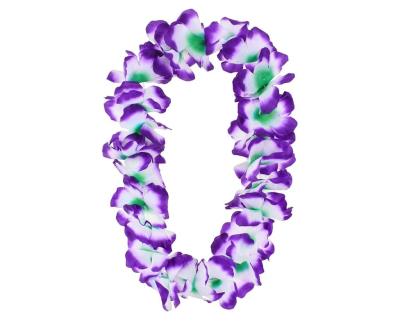 Opakowanie Naszyjnik hawajski fioletowo-biały