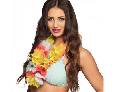 Opakowanie Naszyjnik Hawajski kwiatki duże