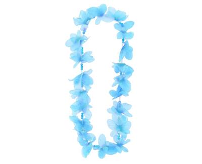 Opakowanie Naszyjnik hawajski Motylki turkusowy