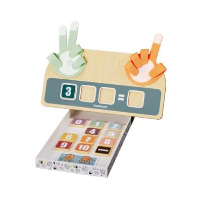 Opakowanie Nauka liczenia na palcach - drewniana zabawka edukacyjna 36 mies.+ TOPBRIGHT