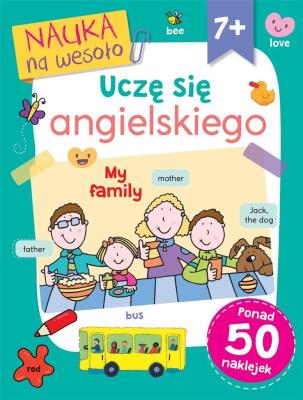 Nauka na wesoło. Uczę się angielskiego. Autor: Simon Abbott. SmakLiter.pl Okładka książki Nauka na wesoło. Uczę się angielskiego