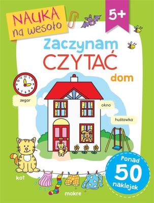 Okładka książki Nauka na wesoło. Zaczynam czytać