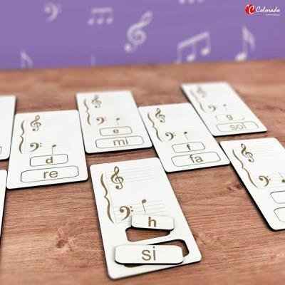 Opakowanie Nauka nut na pięciolinii w kluczu basowym