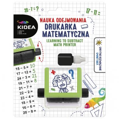 Opakowanie Nauka odejmowania drukarka matematyczna Kidea