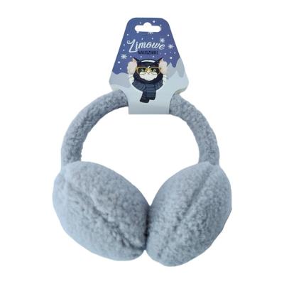 Opakowanie Nauszniki pluszowe szare