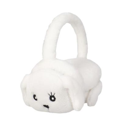 Nauszniki ziemowe pluszowe Piesek biały. Wydawca: incood.. SmakLiter.pl Opakowanie Nauszniki ziemowe pluszowe Piesek biały