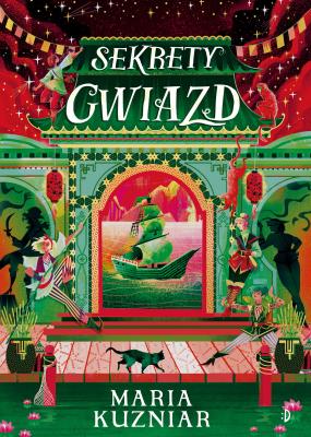 Nawiedzony okręt Tom 2 Sekrety gwiazd. Autor: Kuznar Maria. SmakLiter.pl Okładka książki Nawiedzony okręt Tom 2 Sekrety gwiazd