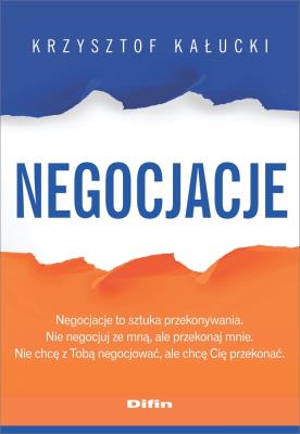 Negocjacje. Autor: Krzysztof Kałucki. SmakLiter.pl Okładka książki Negocjacje