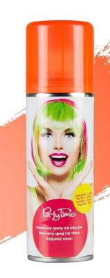 Opakowanie Neonowy spray do włosów pomarańczowy