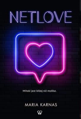 Netlove. Autor: Karnas Maria. SmakLiter.pl Okładka książki Netlove