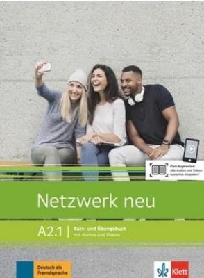 Okładka książki Netzwerk neu A2.1 Kurs- und Ubungsbuch