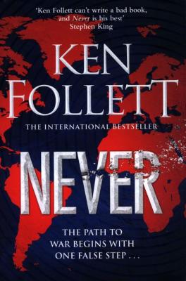 Never. Autor: Ken Follett. SmakLiter.pl Okładka książki Never