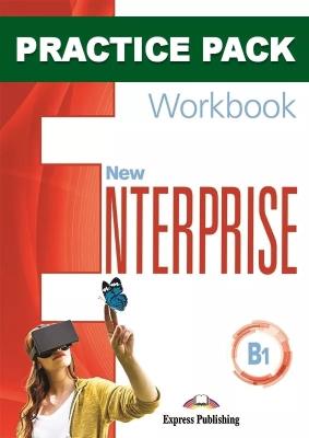 Okładka książki New Enterprise B1 Workbook Practice Pack + Exam Skills Practice + kod Digibook (x 3)