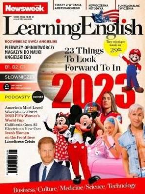 Okładka książki Newsweek Learning English 1/2023