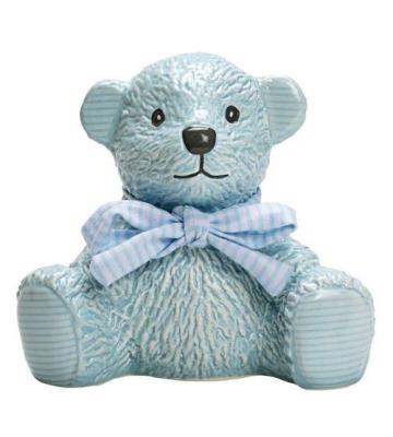 Opakowanie Niebieska skarbonka miś 12,5 cm SUKI